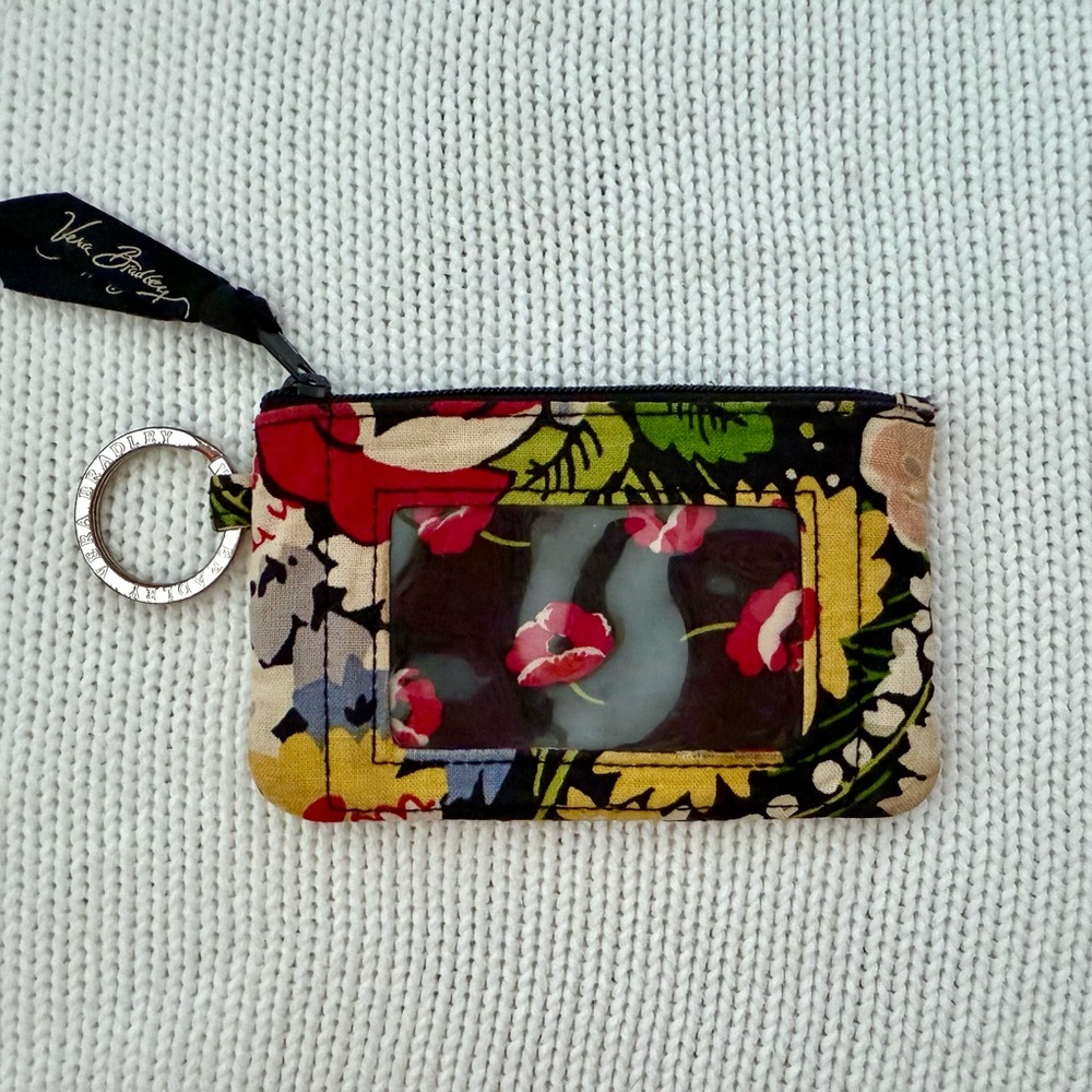 Vera Bradley Floral ID Wallet
